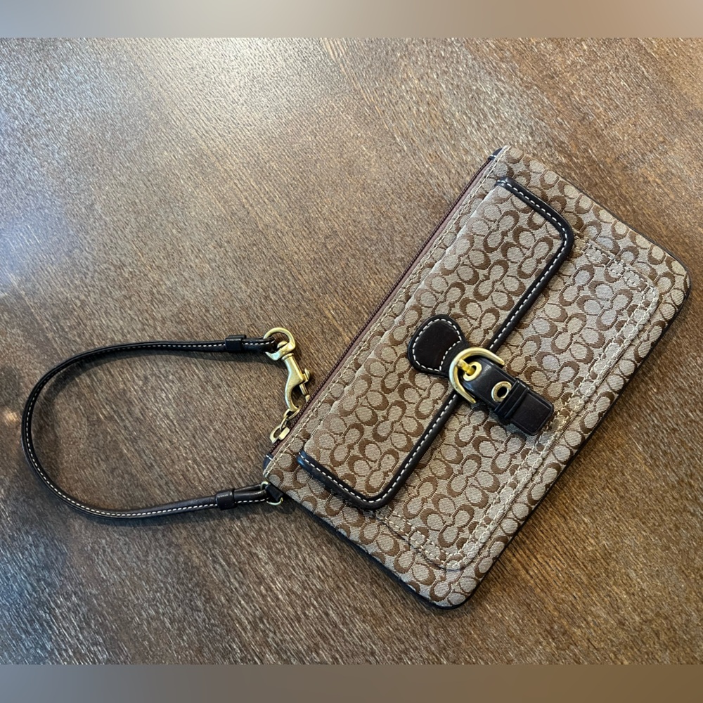 Vintage Coach Wristlet